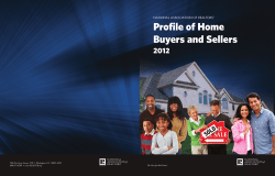 Profile of Home Buyers and Sellers