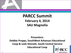 PARCC Assessment Design