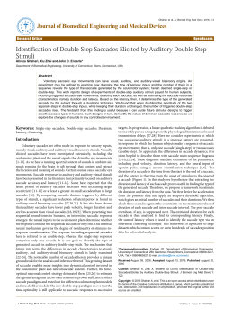 Identification of Double-Step Saccades Elicited by Auditory Double