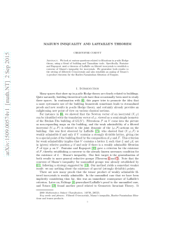 Mazur`s inequality and Laffaille`s theorem