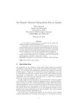 On Disjoint Maximal Independent Sets in Graphs
