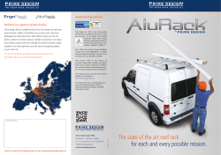 The state of the art roof rack for each and every possible