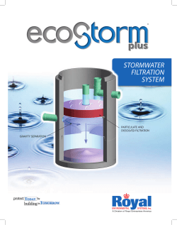 stormwater filtration system