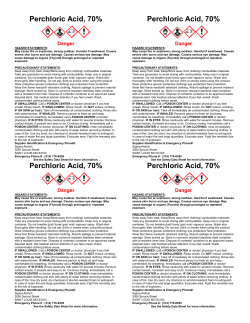 Perchloric Acid, 70%