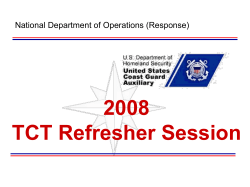 TCT Elements In Review
