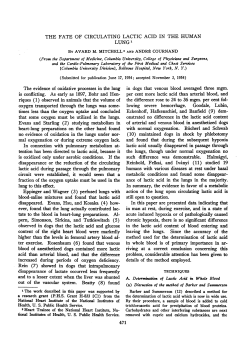 observed in animals that the volume of oxygen transportedthrough