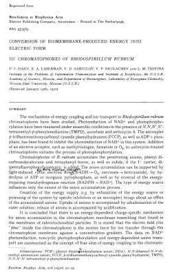 BBA 45979 CONVERSION OF BIOMEMBRANE