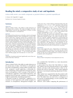 Reading the mind: a comparative study of out