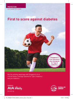 First to score against diabetes