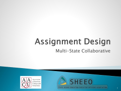 the Multi-State Collaborative to Advance