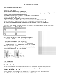 Measure the rate of photosynthesis using a technique that gives