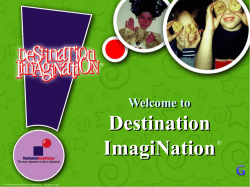 Information Session Slides - Lexington Destination Imagination