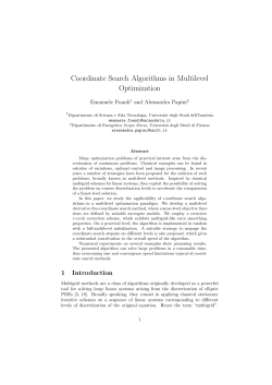 Coordinate Search Algorithms in Multilevel Optimization