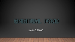Spiritual Food