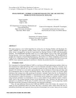 sim-randsharp: a hybrid algorithm for solving the arc