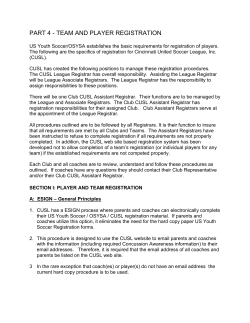 part 4 - team and player registration