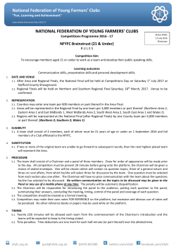 NFYFC document - Nottinghamshire Young Farmers Clubs