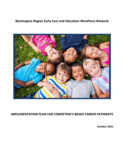 Implementation Mid-2016 to late 2017