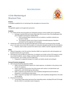 Air Monitoring SOG - Fire Training Toolbox
