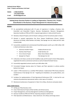 Seeking Senior Executive Position in Leading an Organization