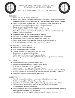 executive board - University of Michigan