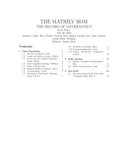THE MATHILY ROM