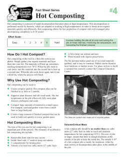 Hot Composting - Inuvik Community Greenhouse