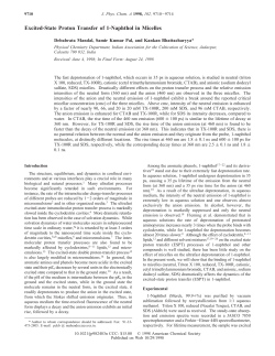 Excited-State Proton Transfer of 1-Naphthol in Micelles