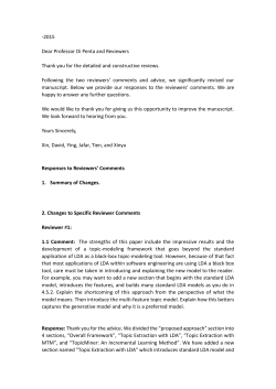 -2015 Dear Professor Di Penta and Reviewers Thank you for the