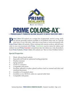 prime colors-ax - Prime Sealants