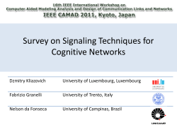 Slides - Dzmitry Kliazovich