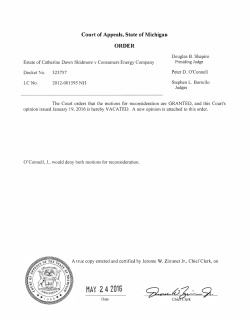 COA 323757 R ESTATE OF CATHERINE DAWN