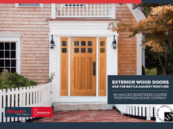 Engineered Stiles and Rails