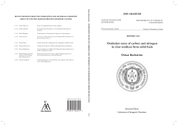 Oxidation rates of carbon and nitrogen in char residues from