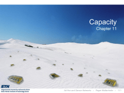 Capacity - Distributed Computing Group