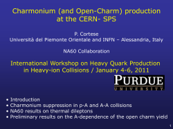 NA60 158 GeV - Purdue Physics