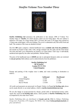 Starfire Volume Two Number Three