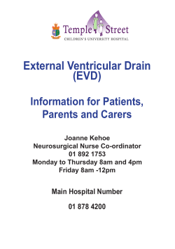 External Ventricular Drain (EVD)