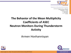 A. Hovhannisyan, The Behavior of the Mean Multiplicity Coefficients