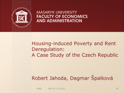 Poverty and rent deregulation
