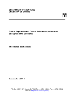 Since the seminal paper by Granger (1969), the literature on