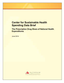 Non-Retail Rx Data Brief