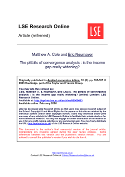 Neoclassical growth theory predicts that poor economies