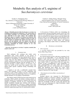 B. Metabolic flux analysis of L- arginine