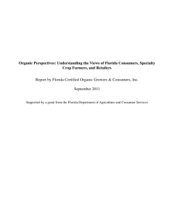 Organic Perspectives - Florida Organic Growers