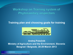 Potato: phytosanitary and Additional Declaration requirements