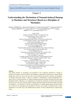 Chapter 4 Understanding the Mechanism of Tsunami