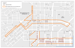 UW Football Game Day Vending Area
