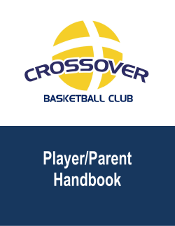 Player/Parent Handbook - Erie Crossover Basketball