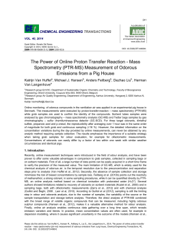 The Power of Online Proton Transfer Reaction